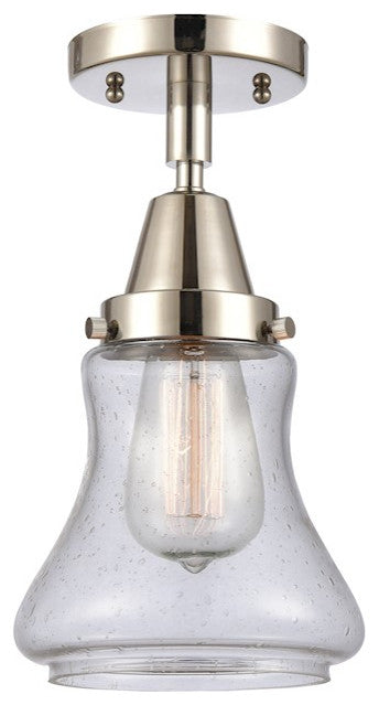 INNOVATIONS LIGHTING 447-1C-PN-G194-LED Bellmont Flush Mount