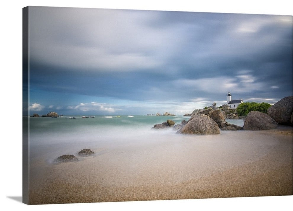 "Brignogan in Brittany" Wrapped Canvas Art Print, 24"x16"x1.5"