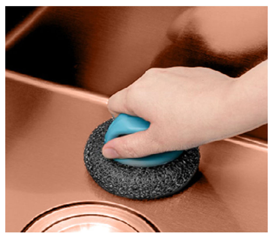 HIGOLD Single Bowl Undermount Kitchen Sink, Nano, PVD rose gold