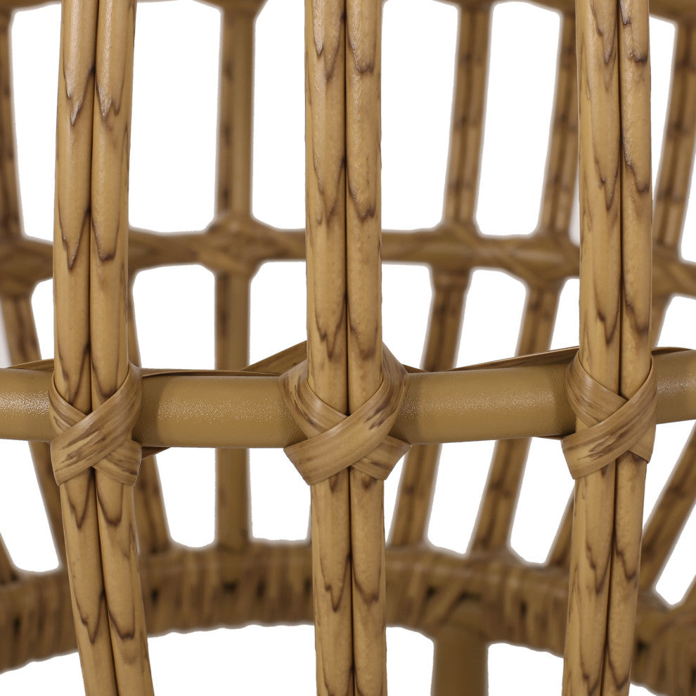 Whitetail Wicker Side Table