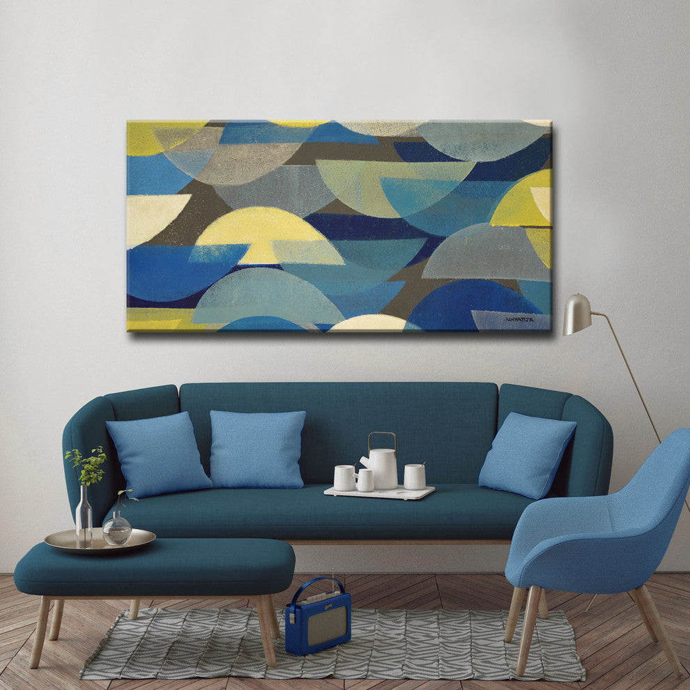 Canvas Art ''Night Travelers'' by Norman Wyatt, Jr., 20"x40 i