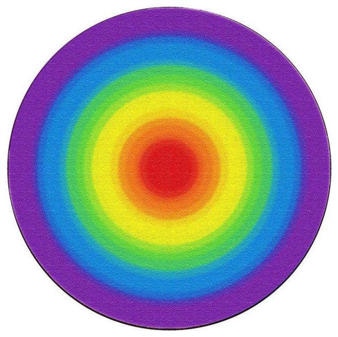 Flagship Carpets VA416-71A 12' Round Rainbow Educational Rug