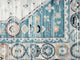 Abani Rugs Azure AZR170B Vintage Blue Ivory Diamond Area Rug