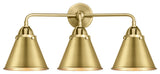 Innovations 288-3W-SG-M13-SG-LED 3 Light Vanity Light, Satin Gold