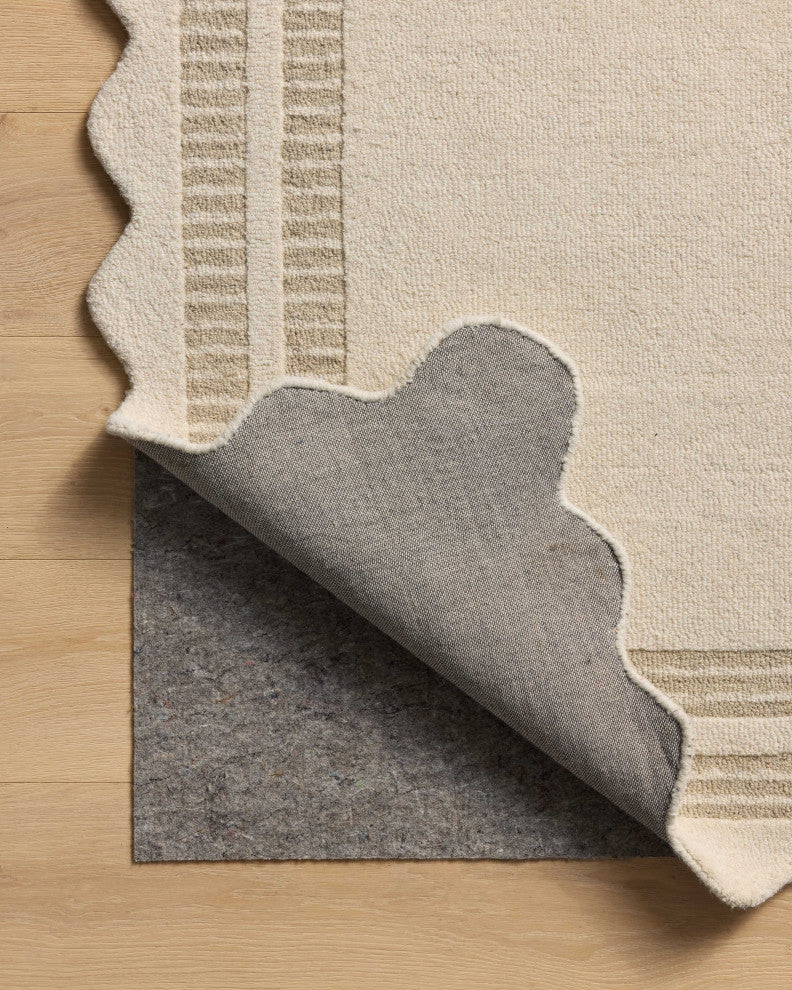 Chris Loves Julia x Loloi Scottie Ivory / Grey 2'-3" x 3'-9" Runner Rug