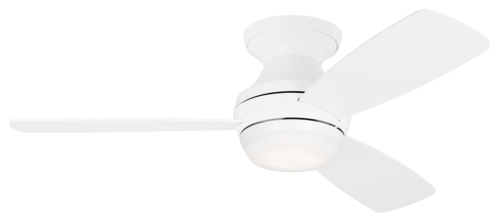 Ikon 44" LED Ceiling Fan Matte White