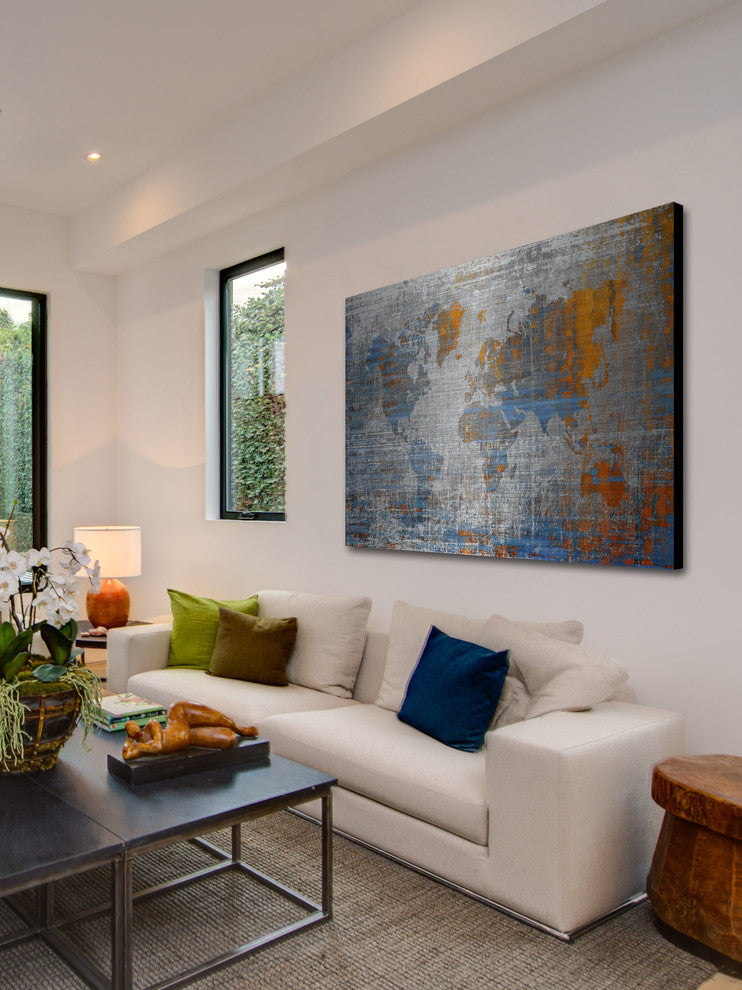 "Oceans Journey" Print on Brushed Aluminum, 45"x30"