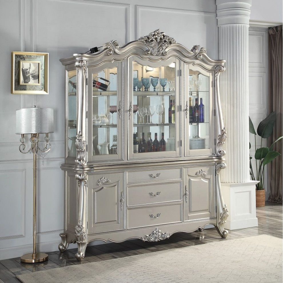 ACME Bently Hutch and Buffet, Champagne Finish