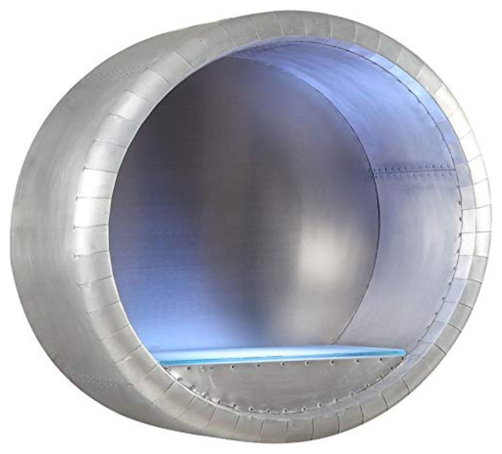 Aluminum Wall Rack with LED Light