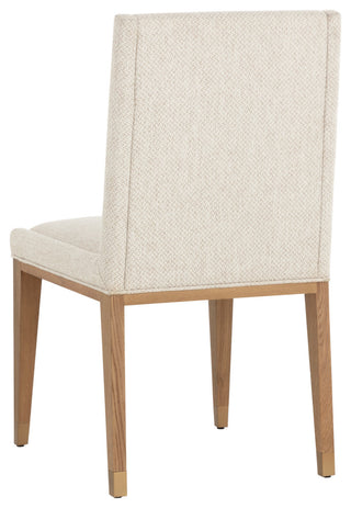 Kalla Dining Chair, Monument Oatmeal, Set of 2