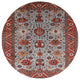 Ahgly Company Indoor Round Mid-Century Modern Area Rugs, 7' Round