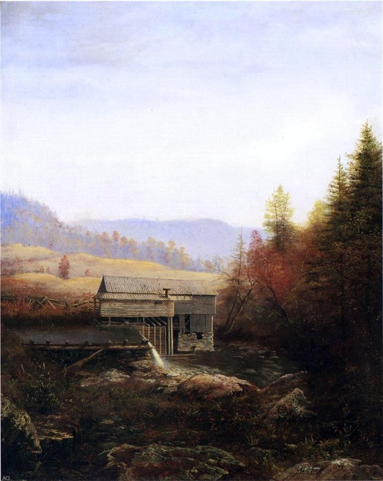 James Hope The Old Saw Mill, 20"x25" Gallery Wrapped Canvas Print