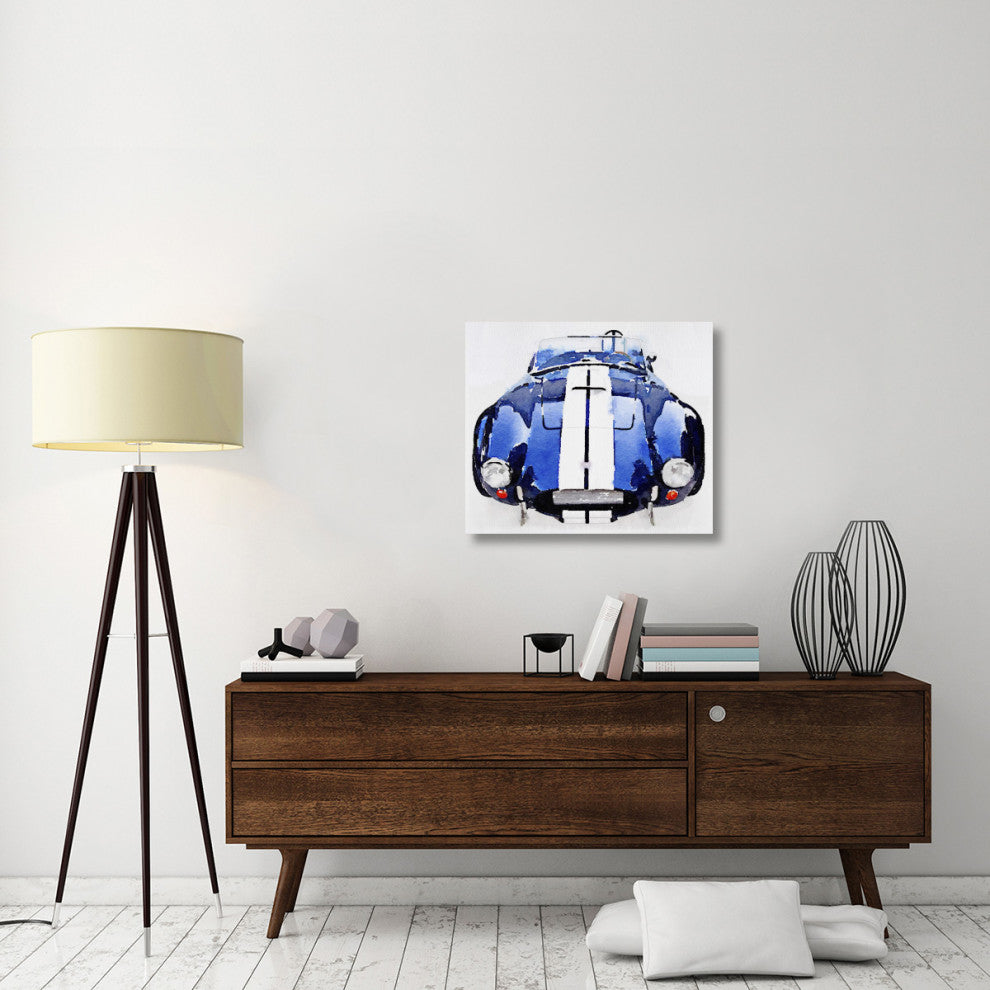 "1962 AC Cobra Shelby Watercolor" Fine Art Print