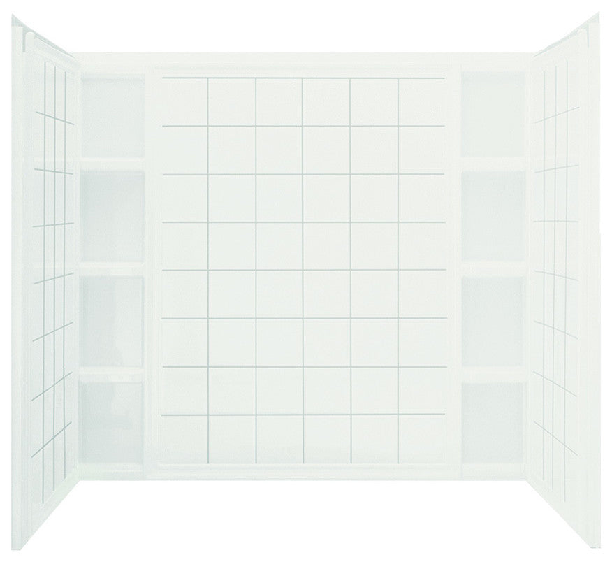 Sterling, Wall Panel, White, 44"x6"x54"
