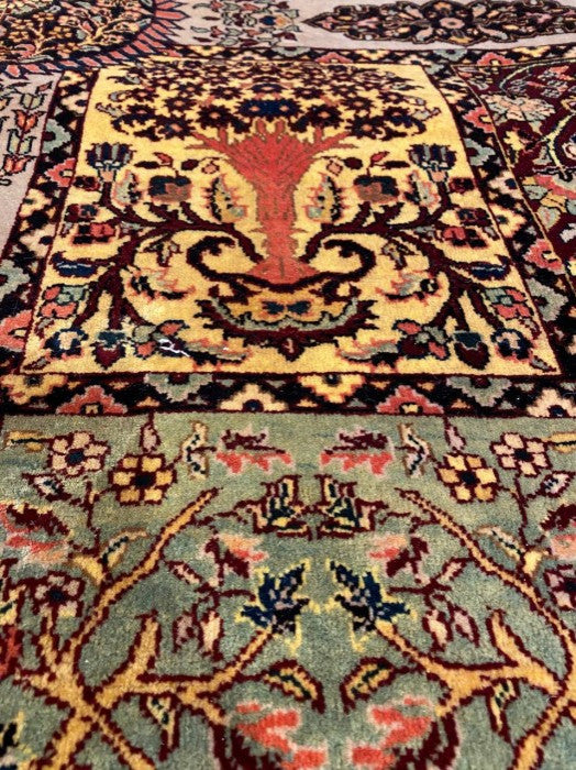 Multi Color Indian Agra 9'x12'