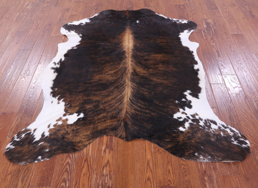 Natural Cowhide Rug 6' 1" X 5' 4" C2039