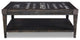 City Solid Wood Graffiti Coffee Table