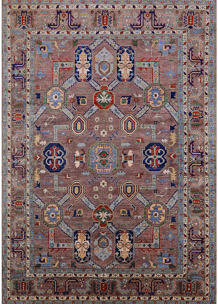 Ahgly Company Indoor Rectangle Mid-Century Modern Area Rugs, 8' x 10'