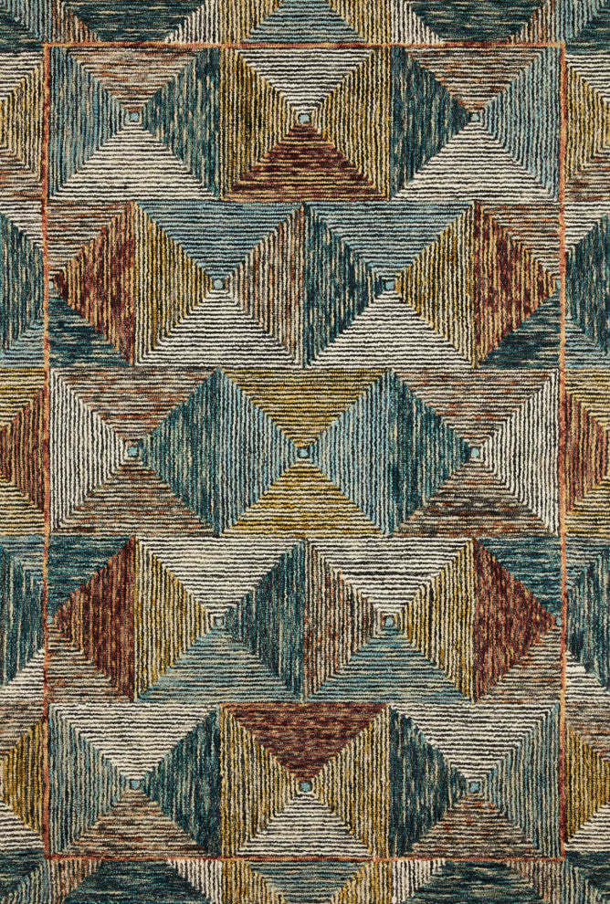 Loloi II Spectrum Area Rug, Blue/Multi, Sample