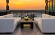 Heathcote Indoor/Outdoor Fireplace, Gold