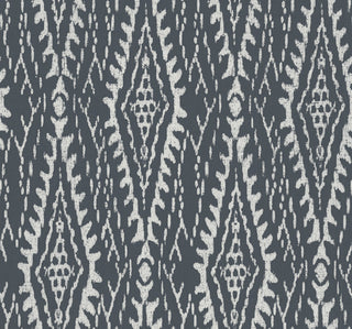 Rousseau Paperweave Charcoal Wallpaper