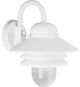 Progress Lighting 1-Light Wall Lantern With Clear Prismatic Acrylic, White