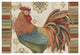 "Rooster Rainbow IA" Digital Paper Print by Daphne Brissonnet, 26"x18"