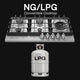 30-in Built-in Gas Cooktop with 5 Sealed Burners - LPG Convertible in Stainless