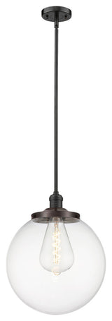 Beacon Pendant, Oil Rubbed Bronze, Clear