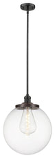 Beacon Pendant, Oil Rubbed Bronze, Clear