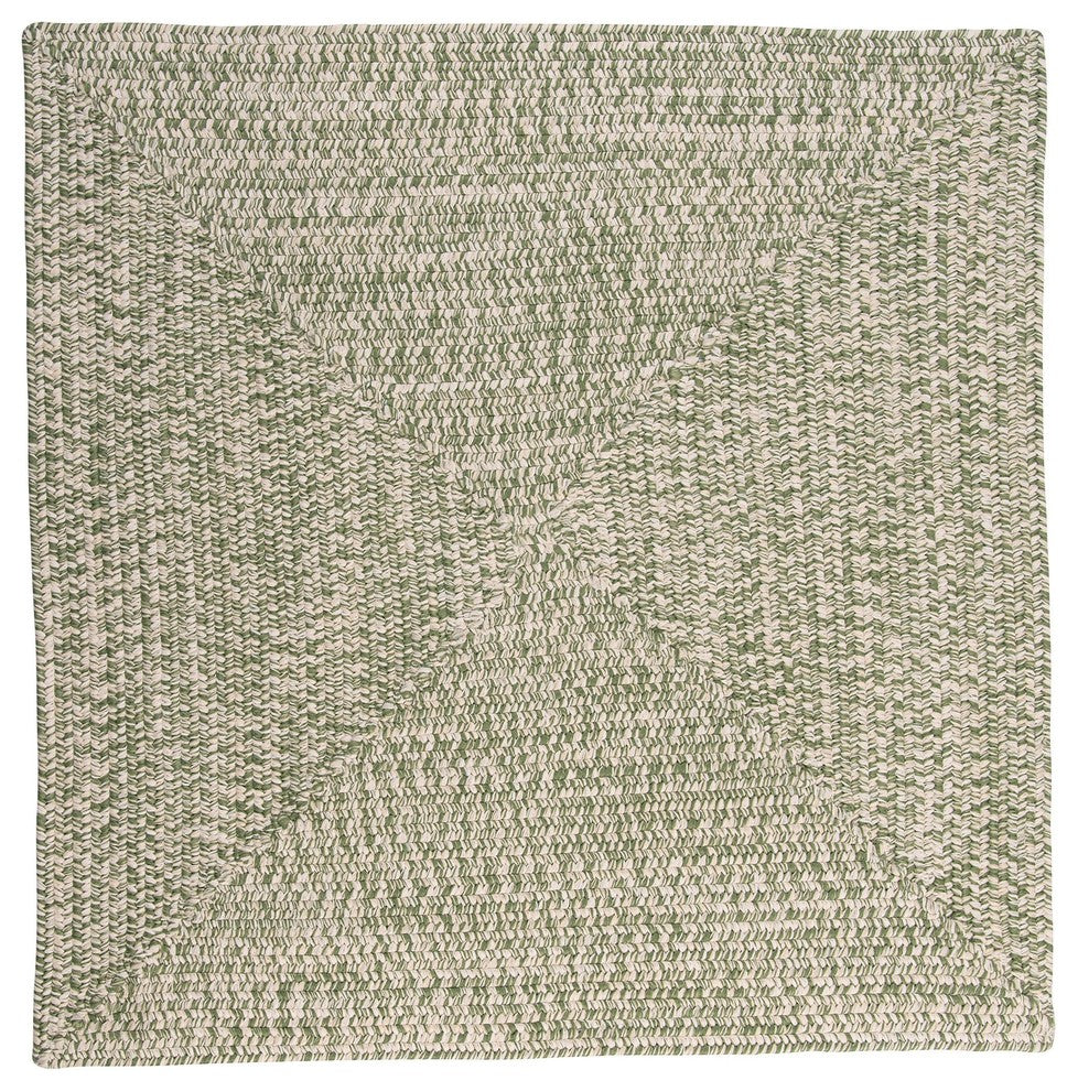 Colonial Mills Catalina CA69 Greenery Indoor/Outdoor Area Rug, Square 10'x10'