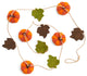 Pumpkin Patch Garland in Hand Felted Wool