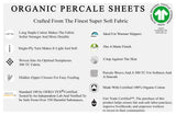 Organic Cotton Percale Pillowcase Pair, King