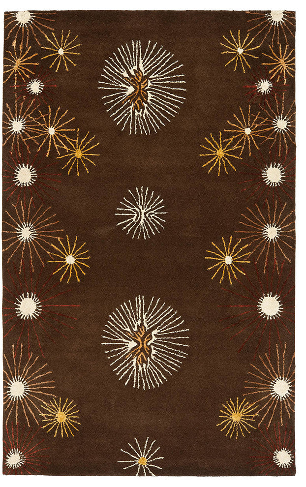 Safavieh Soho soh823a Rug, Brown/Multi, 7'6"x9'6"