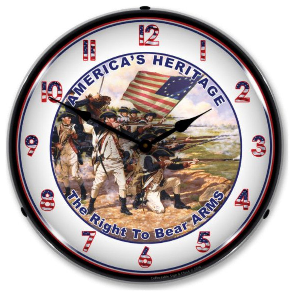 RE1402494 Americas Heritage Clock