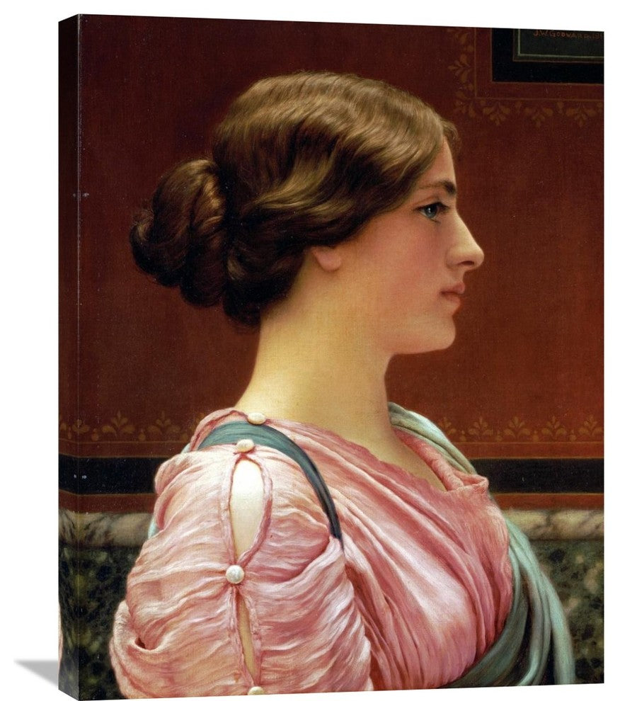 "Cleonice" Stretched Canvas Giclee by John William Godward, 24"x30"