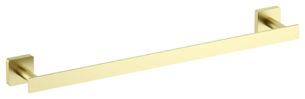 Blaze 18 inch Bathroom Towel Bar, Brushed Gold