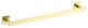 Blaze 18 inch Bathroom Towel Bar, Brushed Gold