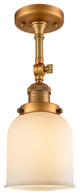 Innovations Lighting 201F-Bb-G51-Led 1 Light Dimmable Led Semi-Flush Mount