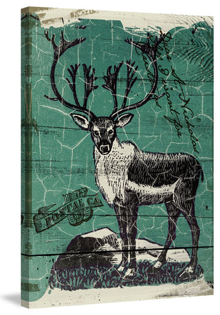 "Woodland" Painting Print on Wrapped Canvas