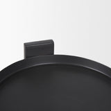 Price Large Matte Black Metal With Glass Hurricane Candle Holder