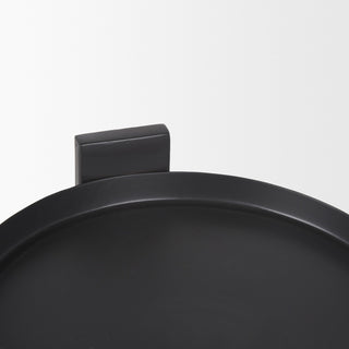 Price Large Matte Black Metal With Glass Hurricane Candle Holder