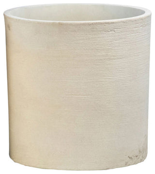Modern White Composite Planter Medium