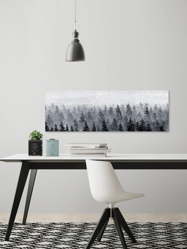 "I Find My Soul" Painting Print on Wrapped Canvas, 30x10