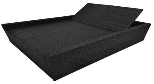 vidaXL Outdoor Lounge Black