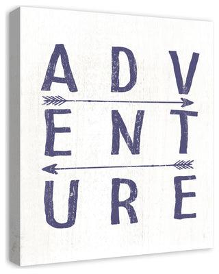 Adventure Arrows 20x24 Canvas Wall Art