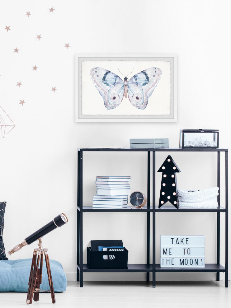 "Unfolded Wings" Framed Painting Print, 30x20