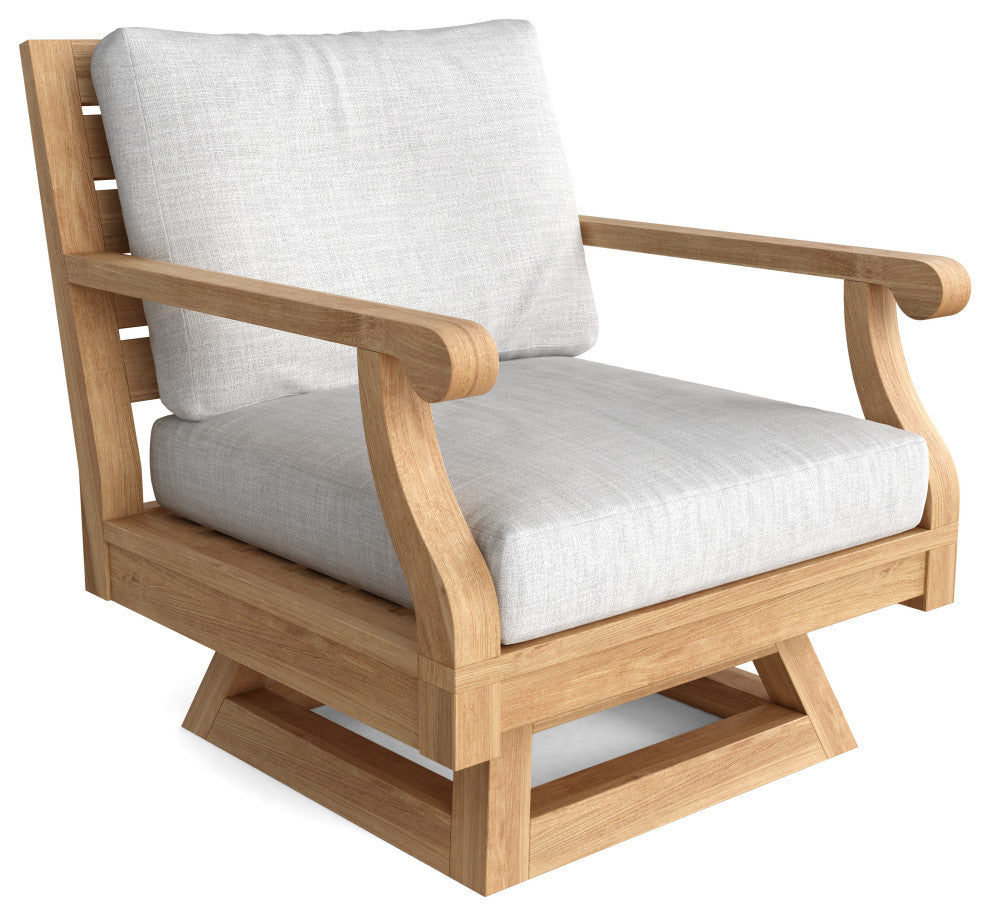 Riviera Swivel Armchair, Macaw