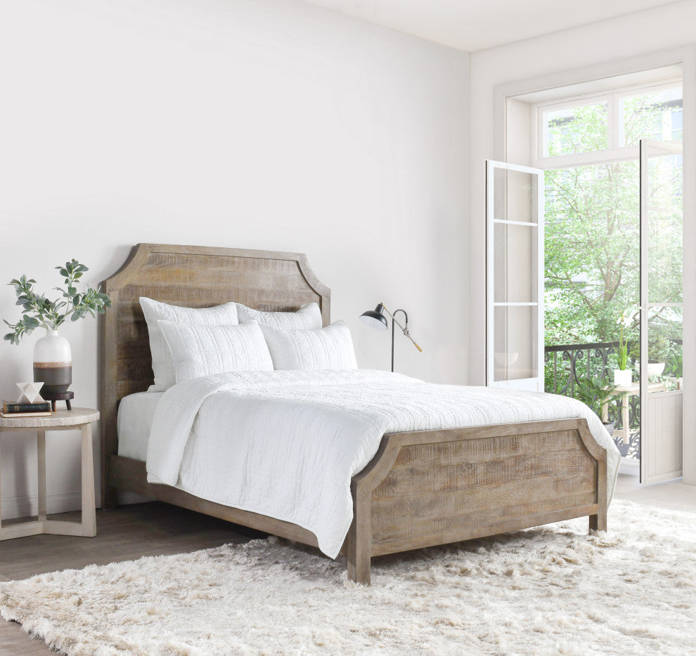 Hailee 100% Cotton White Queen Quilt with Silvadur Tech by Kosas Home