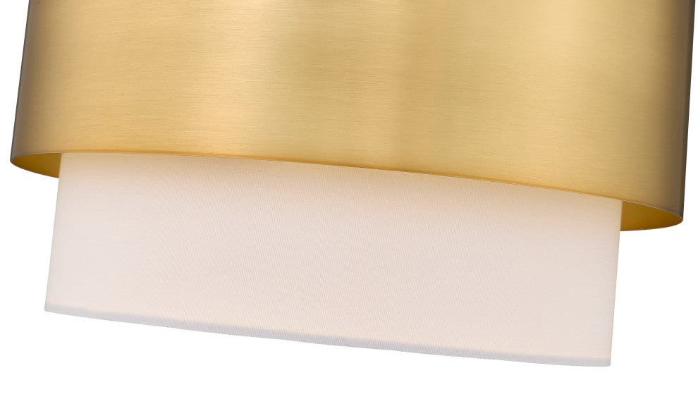 Z-LITE 1-Light Pendant, Modern Gold